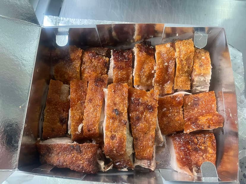 Porchetta preparation
